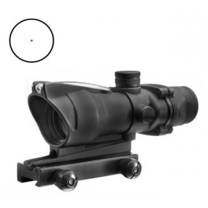 Коллиматорный прицел AIM-O ACOG 1X32C Red Dot with Illumination Source Fiber AO1001-BK